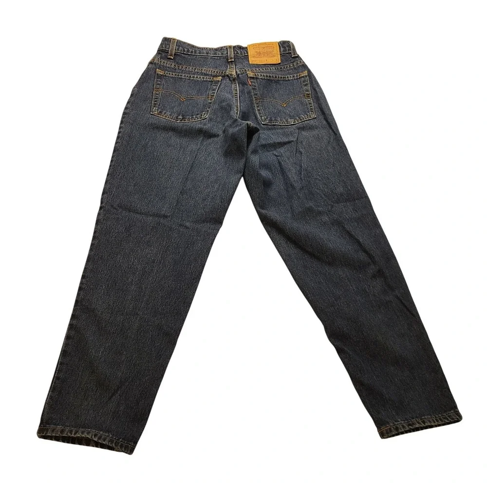 Levis 550 Jeans Men's 29x29 Relaxed Fit‎ Tapered Leg Denim Blue Vintage NWOT